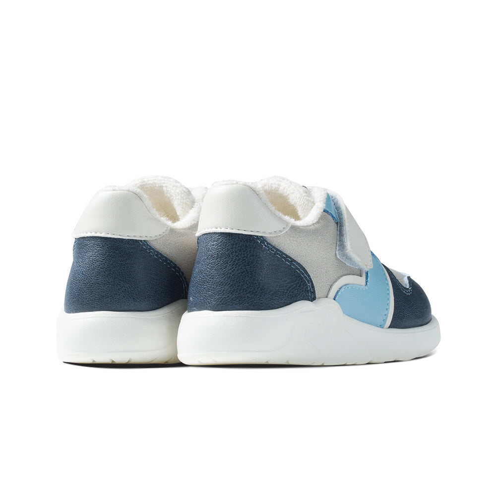 Innocently Soft Sole Non-Slip Pre-walker Blue Baby Sneakers-3
