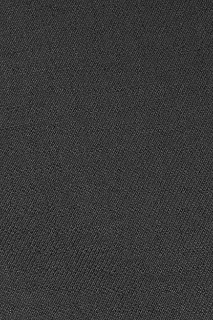 "Logan" Black Luxury Wool Blend Tuxedo Pants-1