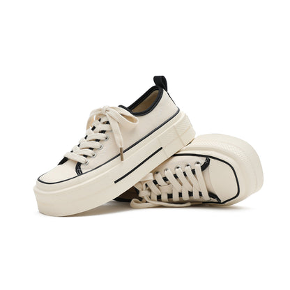 Low-Top Casual Flat Canvas Shoes-3